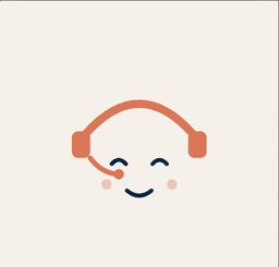 Mascot Bean cười vui